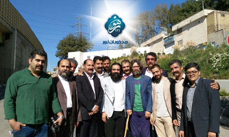 عدد من صحفيو موقع مجذوبان نور جانب من المصادمات بين محتجين صوفيين وقوات أمن إيرانية - أرشيفية