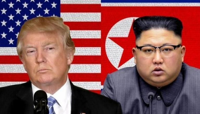 الرئيس الأمريكي دونالد ترامب وزعيم كوريا الشمالية كيم جونج أون