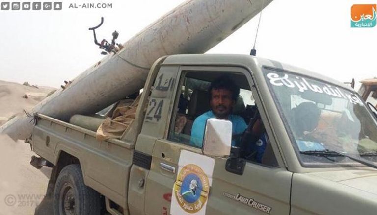 جانب من أسلحة الحوثي في قبضة المقاومة اليمنية