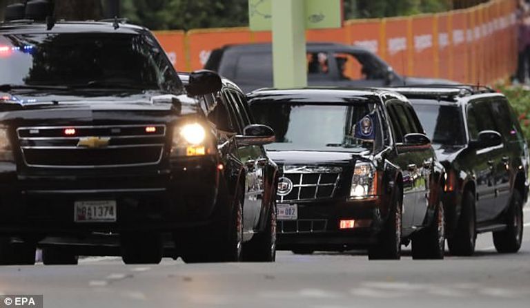 سيارة ترامب الرئاسية