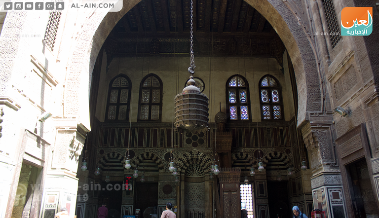 قانصوه الغوري بنى المسجد في سنة 909 هجرية - 1503 ميلادية