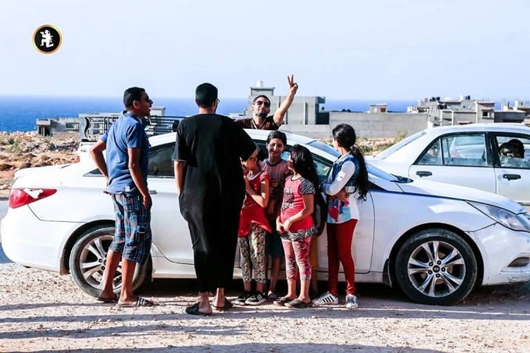 فرحة الأهالي بتحرير درنة 