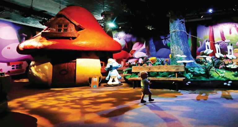 بلجيكا تحتفل ببلوغ السنافر 60 عاما