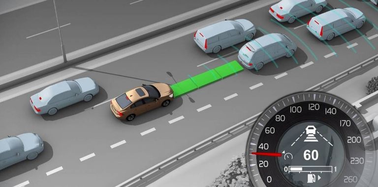 نظام القيادة الذاتية بسيارة تسلا