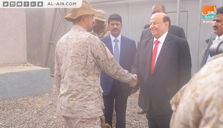 الرئيس اليمني ثمن مواقف السعودية والإمارات في بلاده