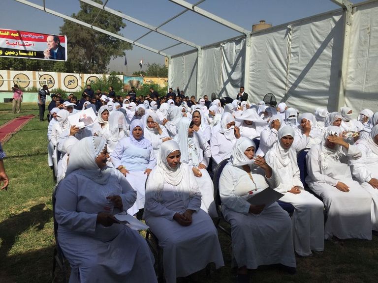 الغارمون والغارمات الذين تم الإفراج عنهم بقرار الرئيس المصري