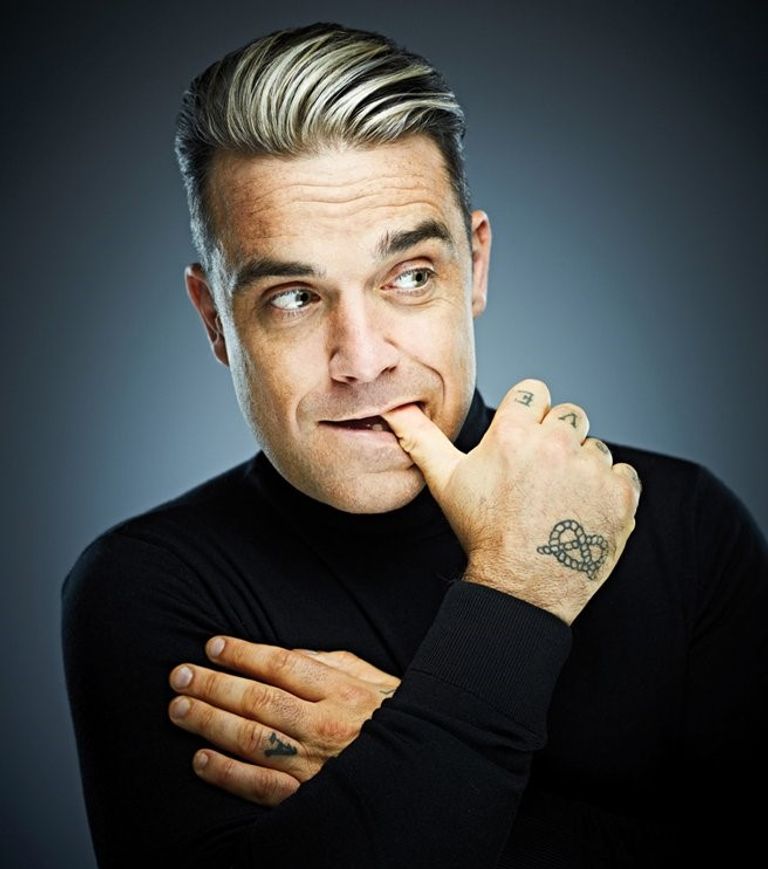 روبي ويليامز في حفل كأس العالم في روسيا 2018