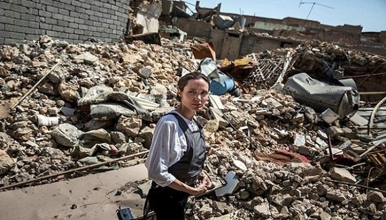 أنجلينا جولي في الموصل