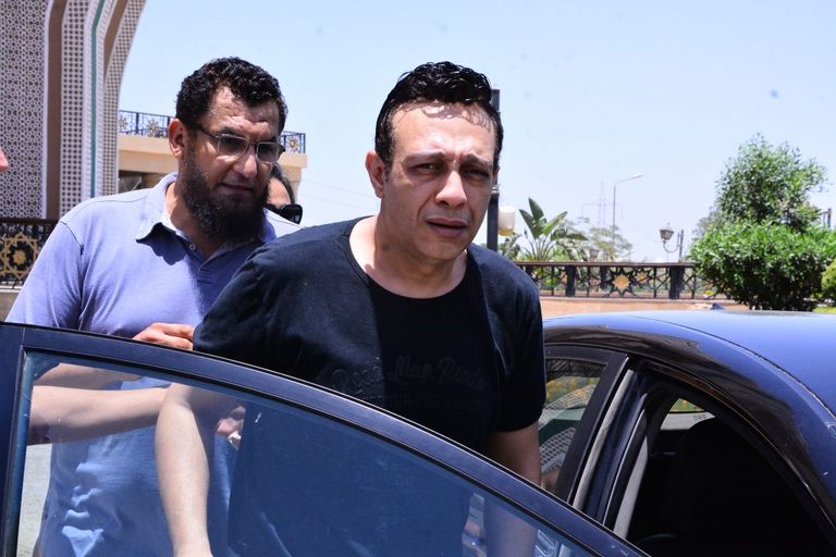 تشييع جثمان الفنان ماهر عصام