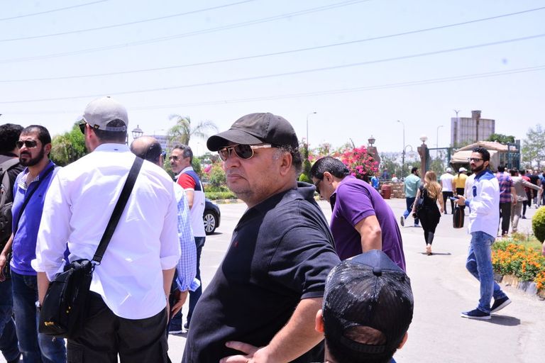 تشييع جثمان الفنان ماهر عصام