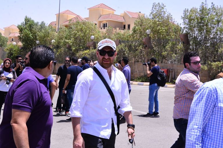 تشييع جثمان الفنان ماهر عصام