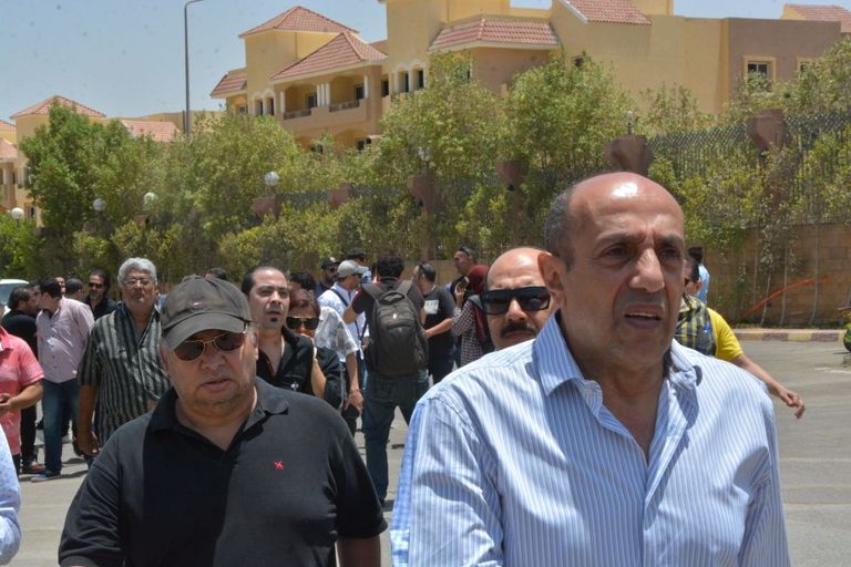 تشييع جثمان الفنان ماهر عصام