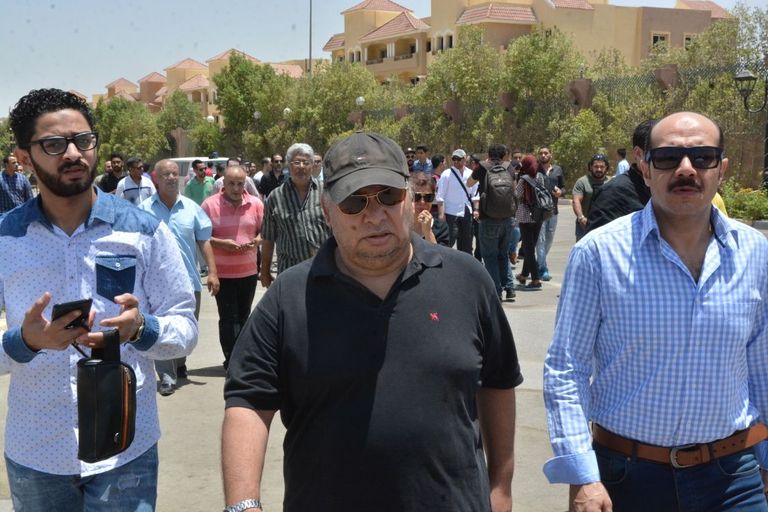 تشييع جثمان الفنان ماهر عصام