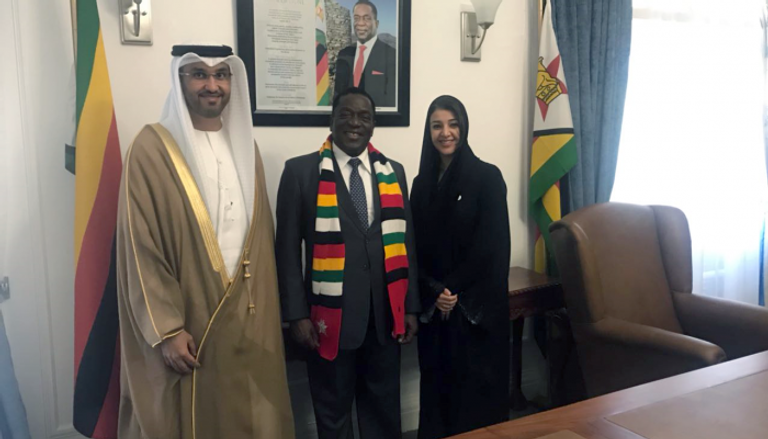 تعاون بين الإمارات وزيمبابوي في الاستثمار والطاقة 