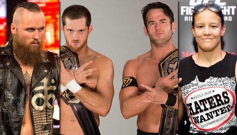 أبطال NXT للرجال والسيدات والفرق الزوجية