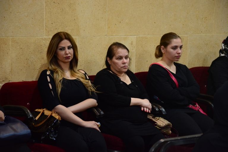 ماجد المصري وسليمان عيد ومحمد عبدالحافظ في عزاء ماهر عصام