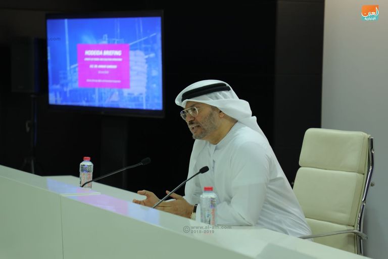 وزير الدولة الإماراتي للشؤون الخارجية الدكتور أنور قرقاش وزير الدولة الإماراتي للشؤون الخارجية الدكتور أنور قرقاش