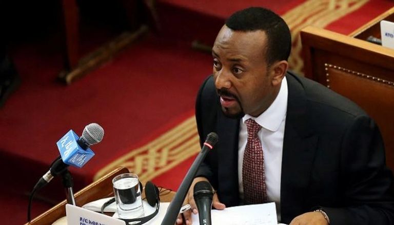 رئيس الوزراء الإثيوبي آبي أحمد في البرلمان- رويترز