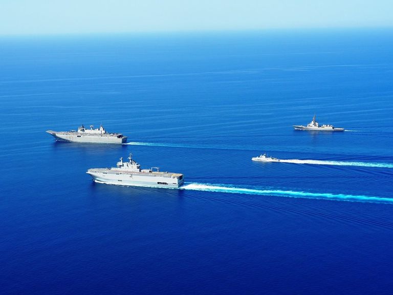 اختتام تدريب مشترك للبحرية المصرية والإسبانية اختتام تدريب مشترك للبحرية المصرية والإسبانية