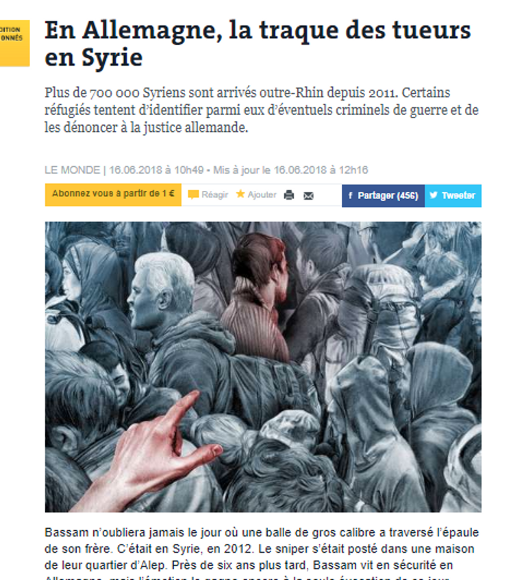 لاجئون سوريون في ألمانيا