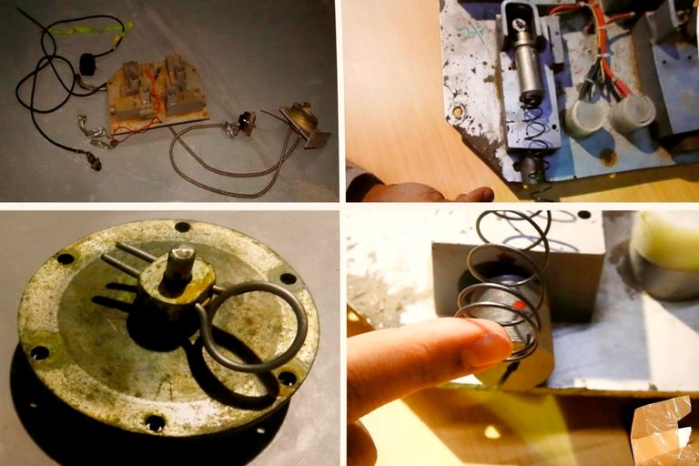 جانب من الأسلحة المضبوطة جانب من الأسلحة التي تم ضبطها