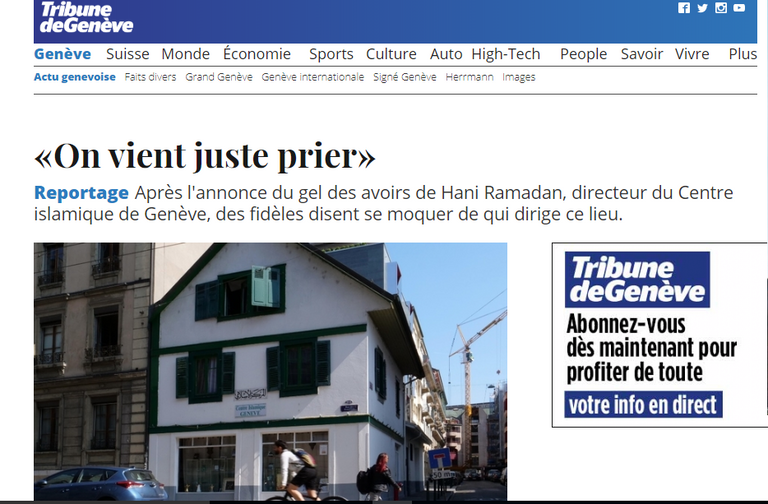 هاني رمضان حفيد مؤسس الإخوان