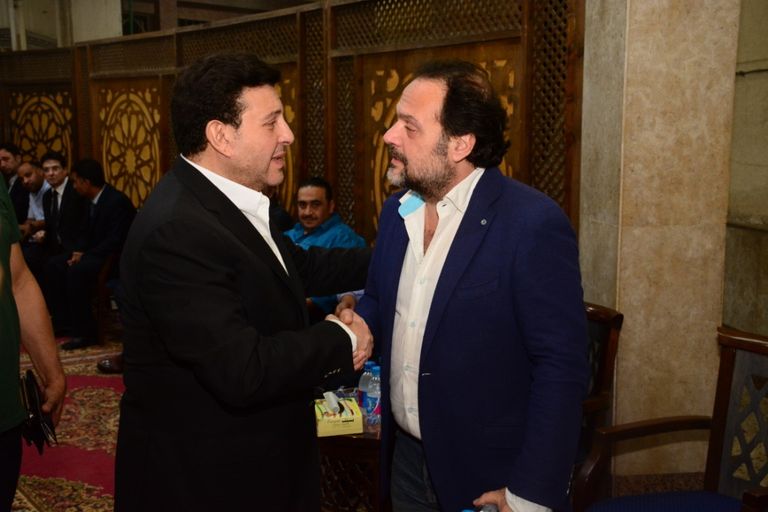 عزاء الملحن المصري خالد البكري