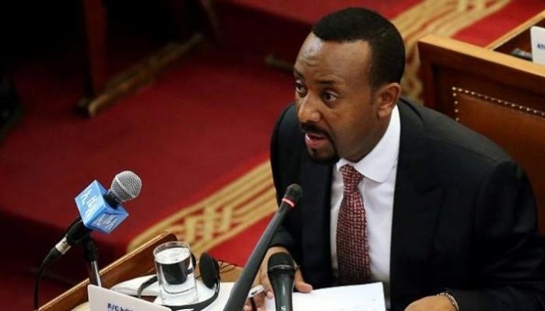 رئيس الوزراء الإثيوبي آبي أحمد في البرلمان