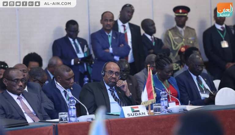قادة دول "إيجاد" يبحثون بأديس أبابا أزمة جنوب السودان  رئيس الوزراء الإثيوبي آبي أحمد خلال قمة إيجاد