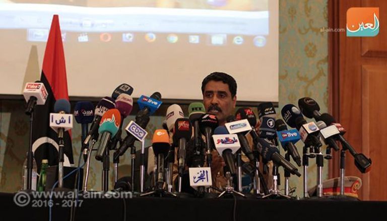 العميد أحمد المسماري المتحدث باسم قائد القيادة العامة للقوات المسلحة الليبية