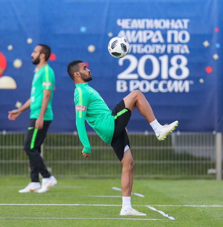 تدريبات المنتخب السعودي