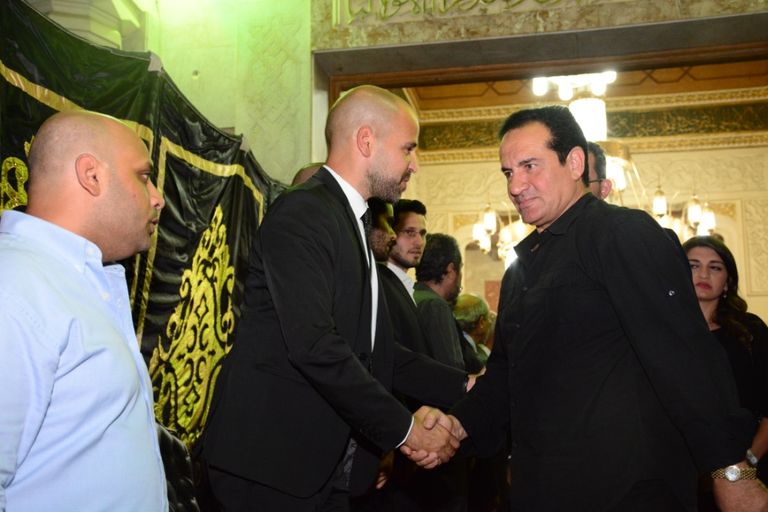 النجمة المصرية بشرى تعزي أبو في وفاة والده