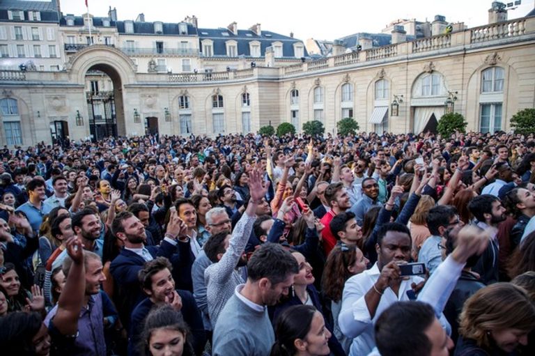 احتفالات بمهرجان الموسيقى الفرنسي في قصر الإليزيه