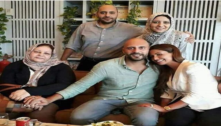 مي سليم ووليد فواز بعد عقد القران