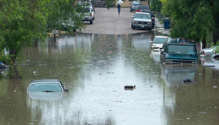 فيضانات شديدة في تكساس بسبب ارتفاع درجة الحرارة