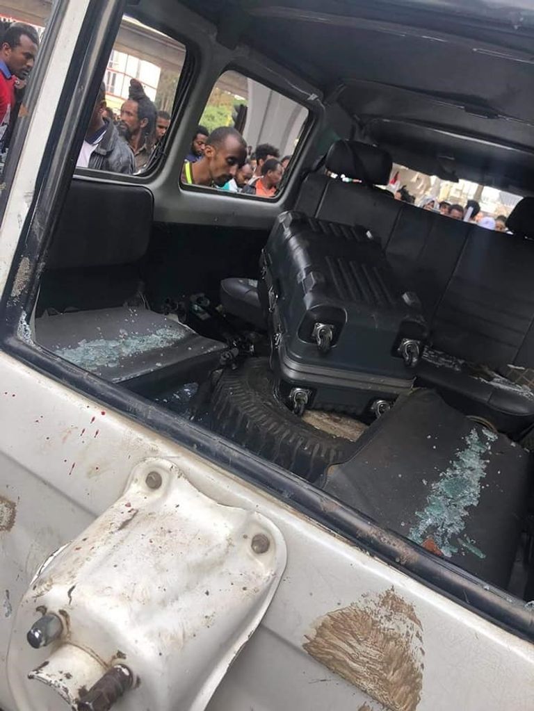 قتلى وجرحى في انفجار استهدف تجمعاً لمؤيدي رئيس الوزراء الإثيوبي