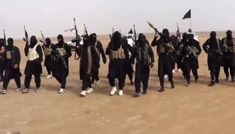 عناصر تابعة لتنظيم داعش الإرهابي - أرشيف