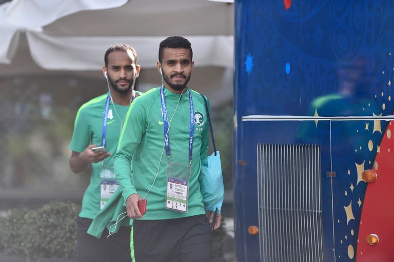 تدريبات المنتخب السعودي