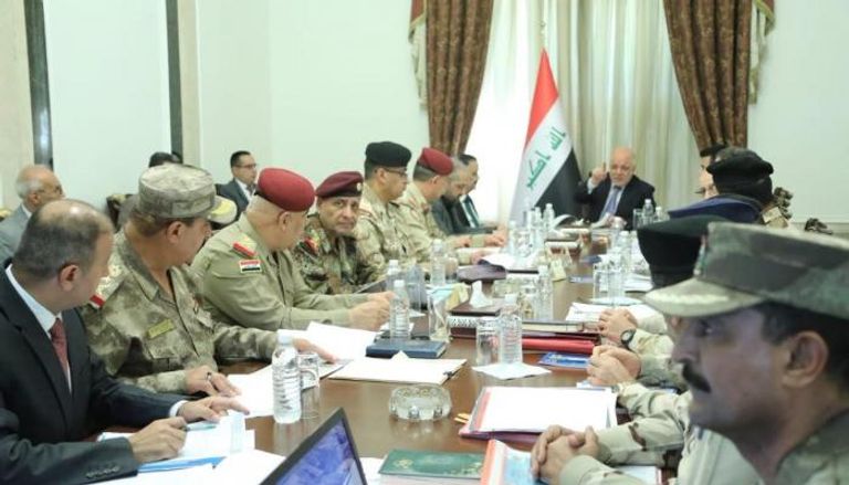 جانب من اجتماع المجلس الوزاري للأمن الوطني العراقي