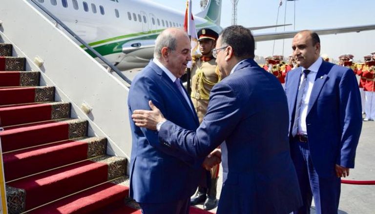 رئيس الوزراء المصري مصطفى مدبولي يستقبل إياد علاوي بالقاهرة
