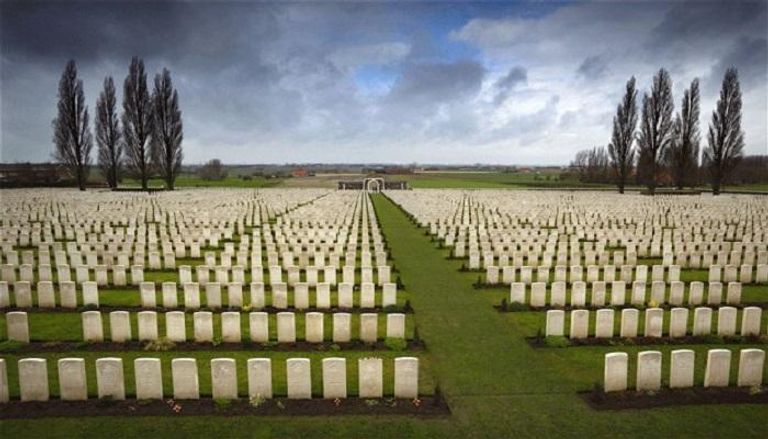 مقابر جنود الحرب العالمية الأولى - أرشيفية