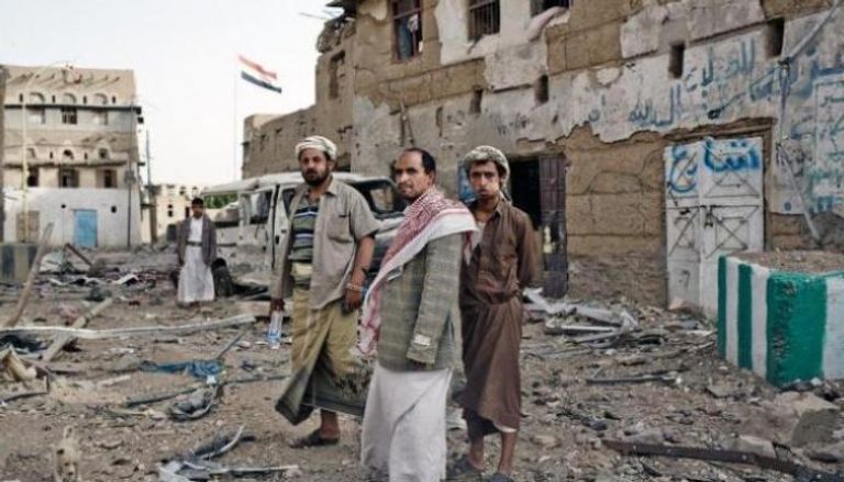 عناصر من مليشيا الحوثي الإرهابية - أرشيفية 