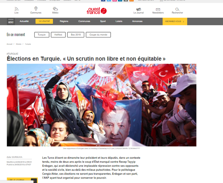 مظاهرات ضد أردوغان في عدة مدن تركية اعتراضاً على تزوير الانتخابات