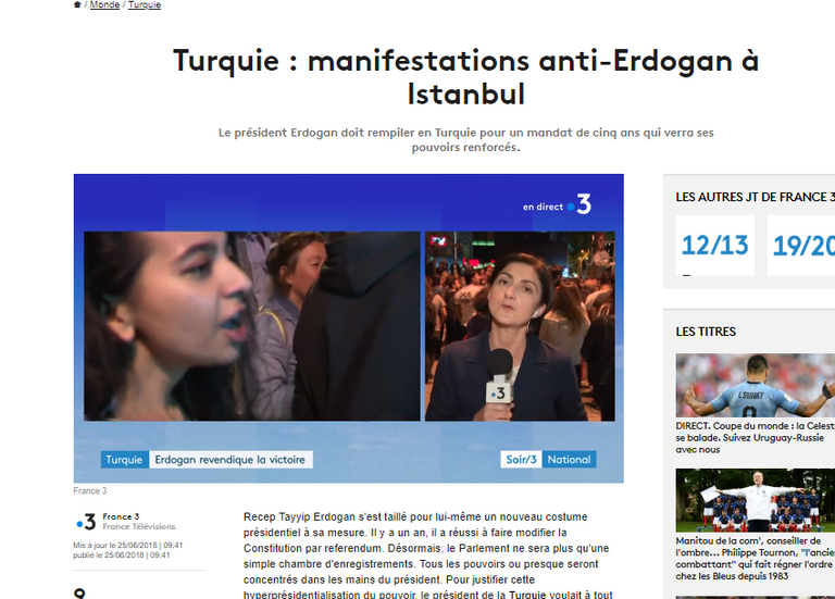 مظاهرات ضد أردوغان في عدة مدن تركية اعتراضاً على تزوير الانتخابات