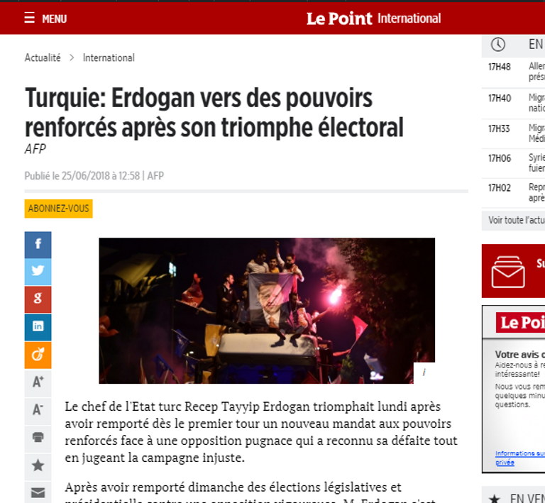 مظاهرات ضد أردوغان في عدة مدن تركية اعتراضاً على تزوير الانتخابات