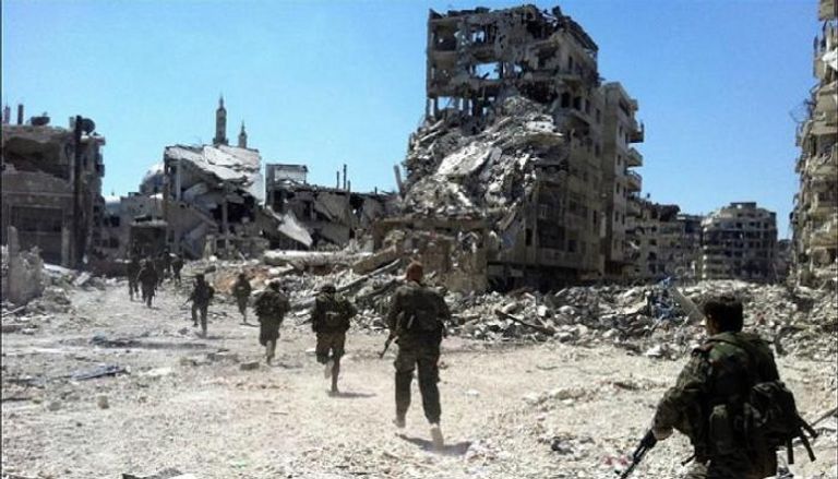 عناصر من جيش النظام السوري - أرشيفية