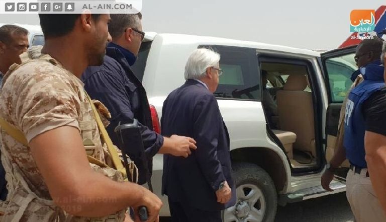 المبعوث الأممي لليمن يصل إلى عدن