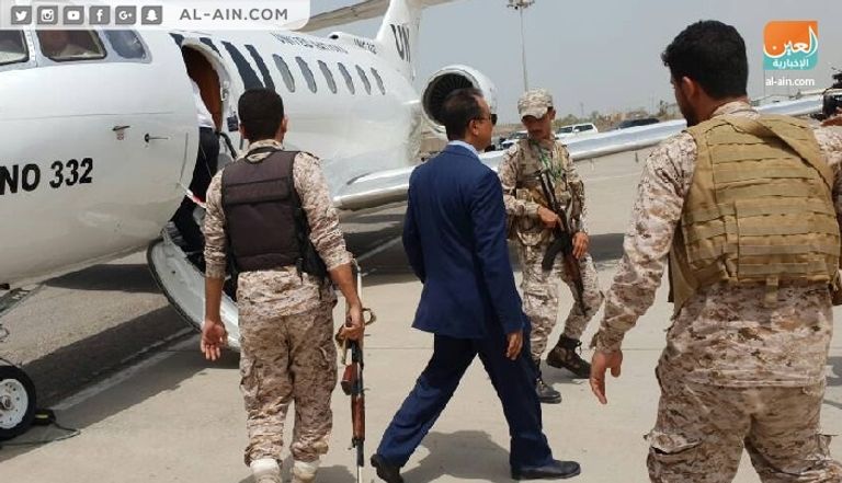 المبعوث الأممي لليمن يصل إلى عدن