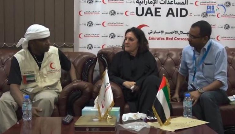 اللقاء ناقش جهود الهلال الأحمر الإماراتي في اليمن