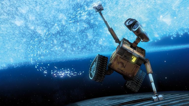 WALL-E من أشهر أفلام الرسوم المتحركة التي أنتجتها ديزني